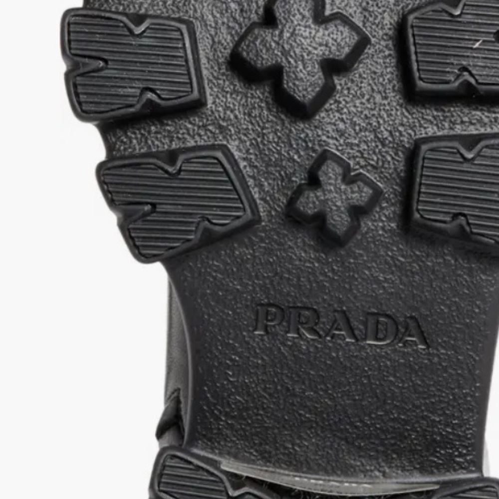 New Prada Monolith Lug Sole Boot 38.5 - Picture 5 of 7